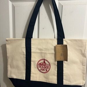 Trader Joe's Canvas Tote Bag